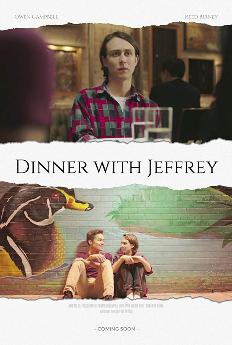 Dinner with Jeffrey poster background