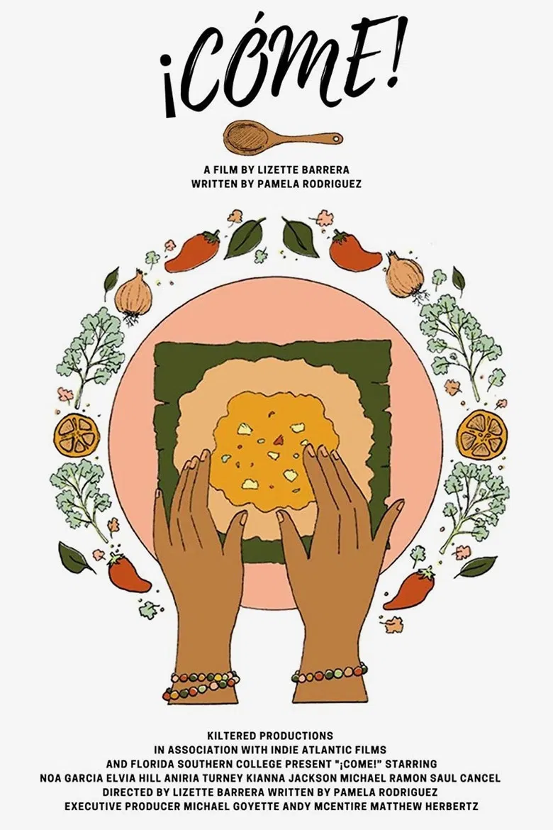 ¡Cóme! poster background