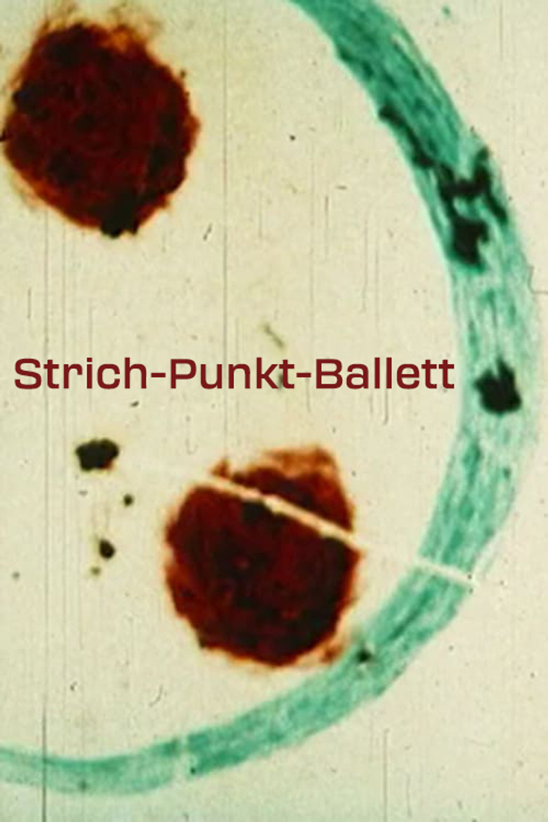 Strich-Punkt-Ballett poster background