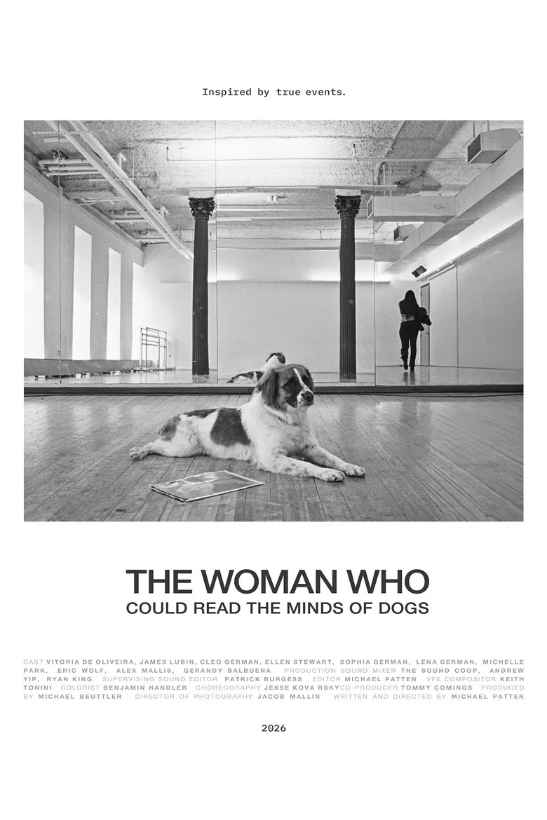 The Woman Who Could Read the Minds of Dogs poster background
