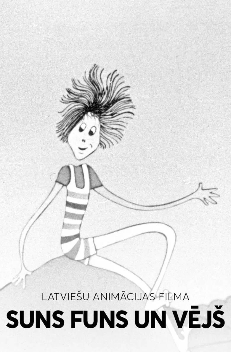 Suns Funs un vējš poster background