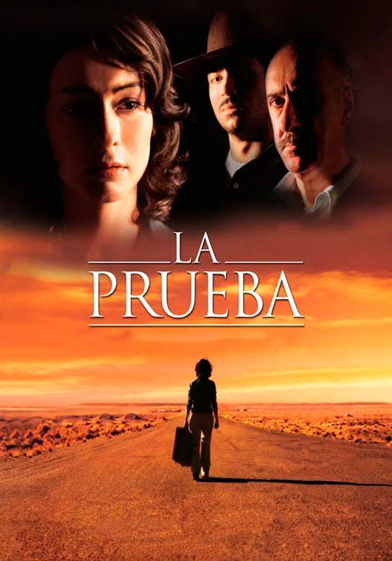 La prueba poster background