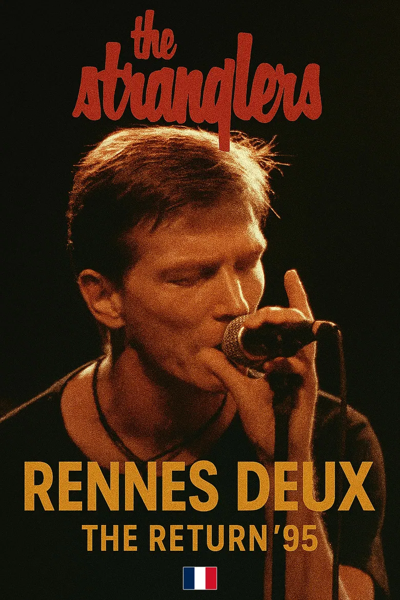 The Stranglers - Rennes Deux - The Return`95 poster background