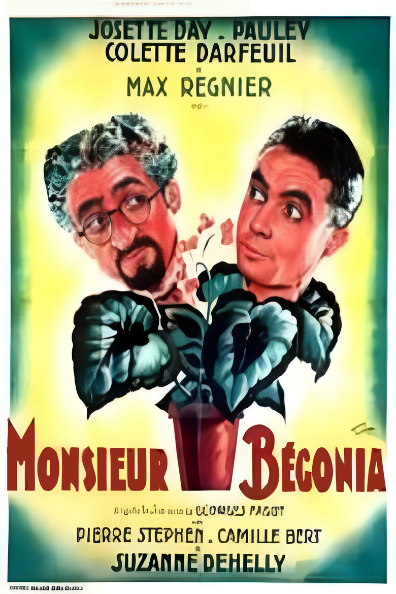 Monsieur Bégonia poster background