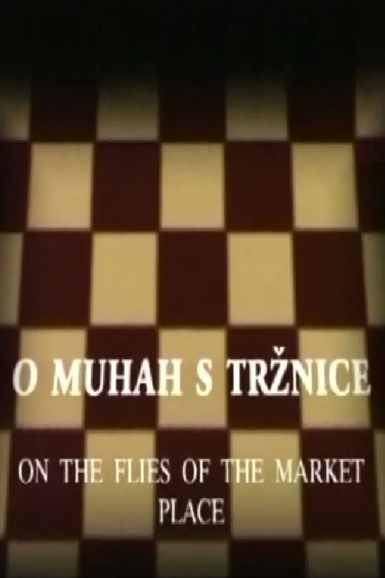 On the Flies of the Market Place poster background