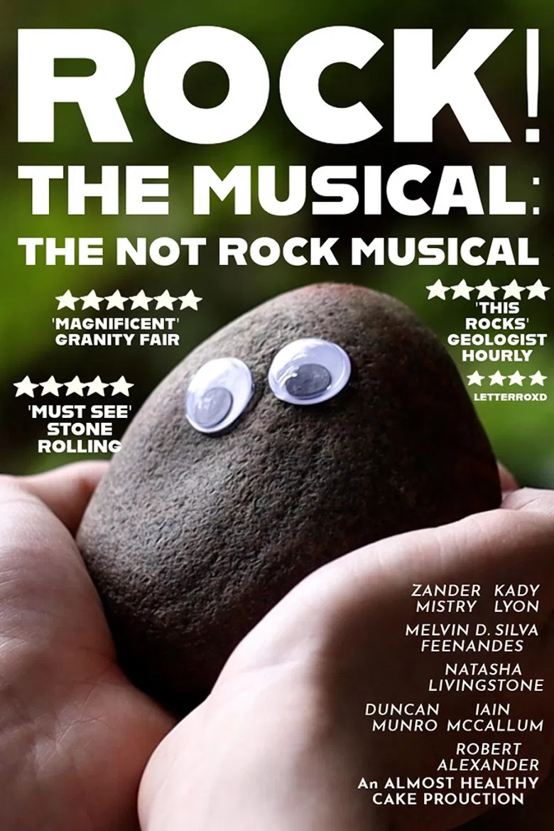 Rock! The Musical: The Not Rock Musical poster background