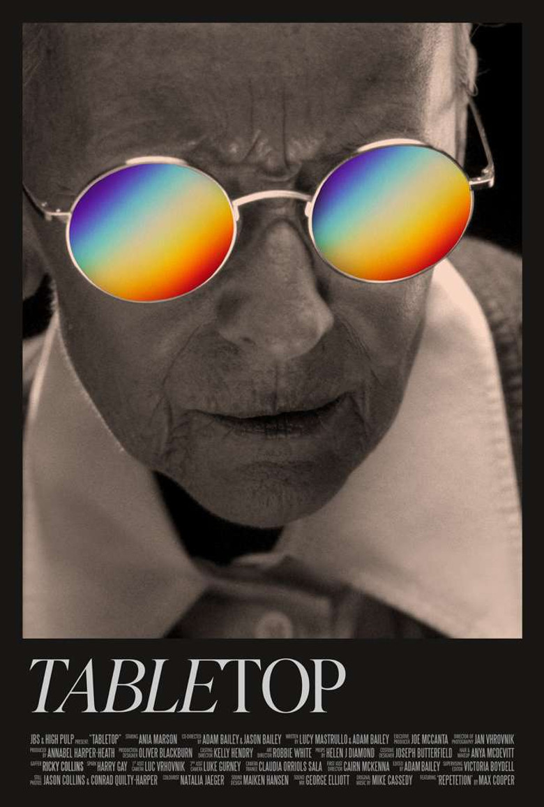 Tabletop poster background