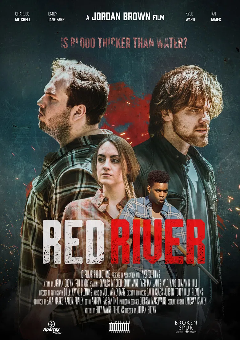 Red River poster background