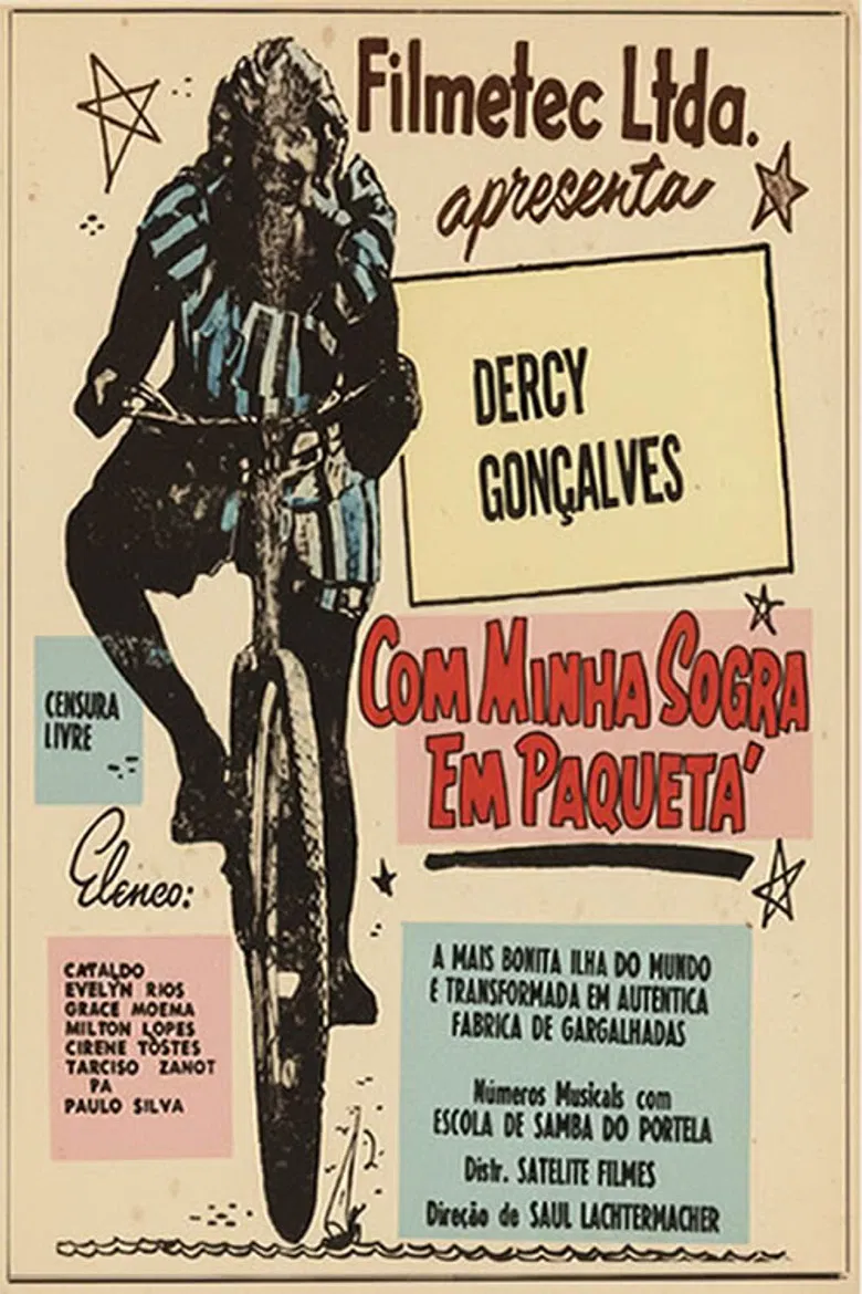 Com Minha Sogra em Paquetá poster background