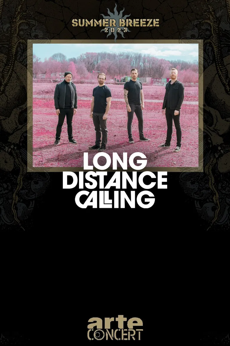 Long Distance Calling - Summer Breeze 2023 poster background