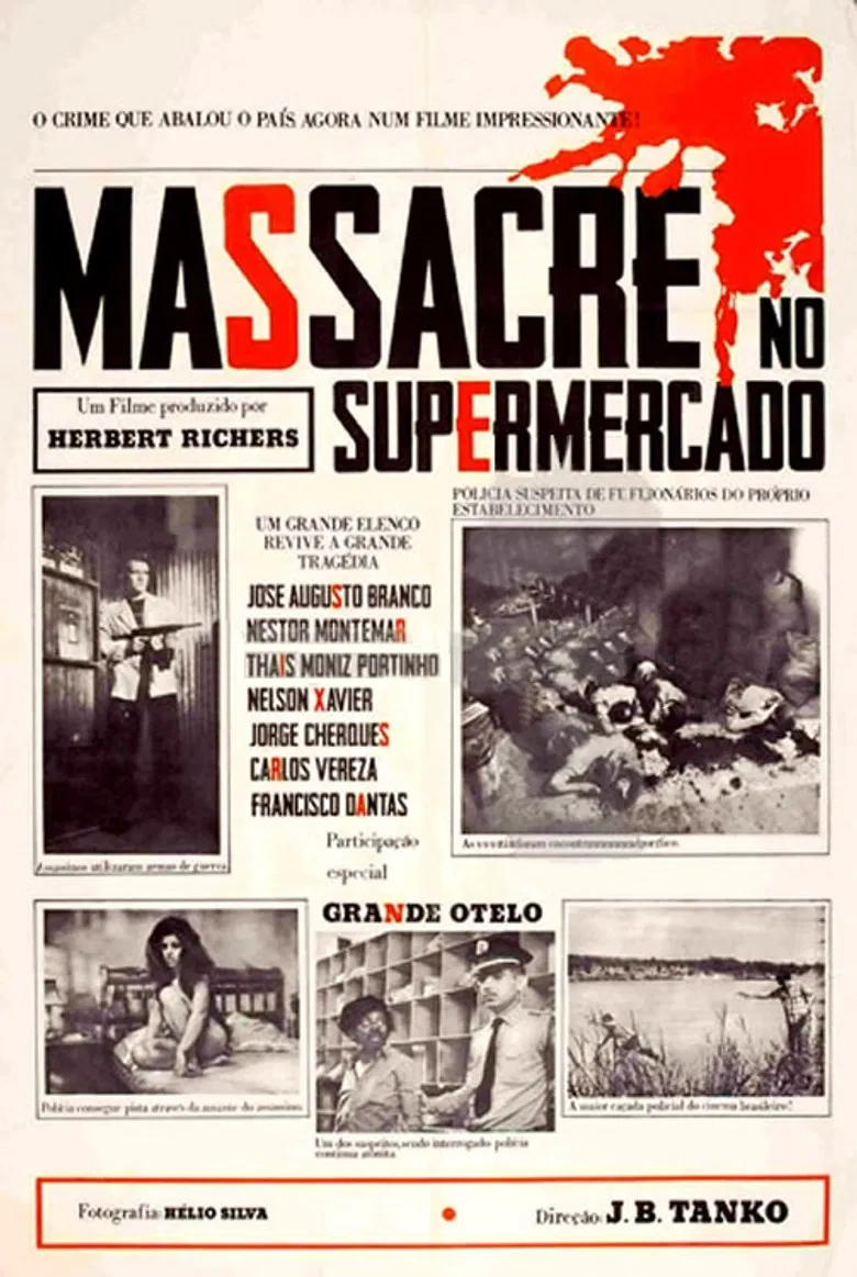 Massacre no Supermercado poster background