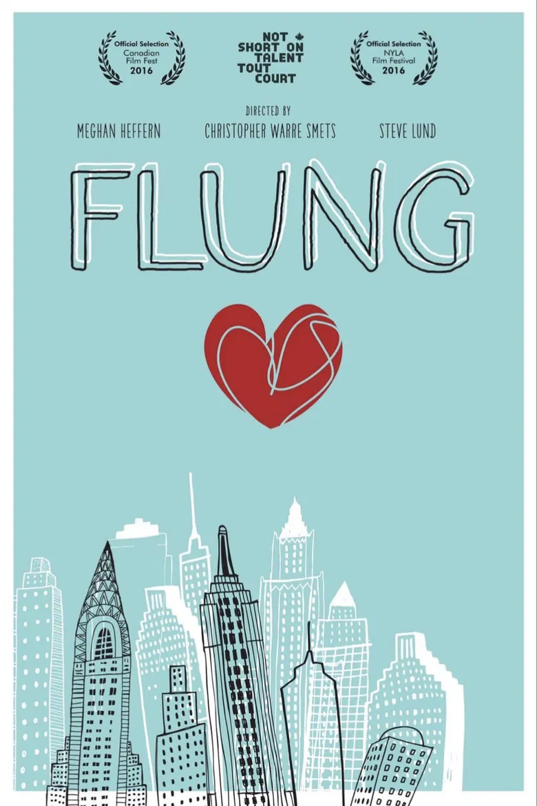 Flung poster background