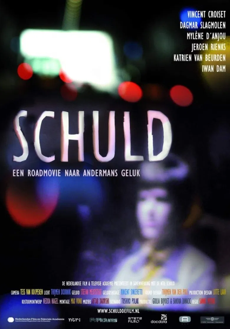 Schuld een roadmovie naar andermans geluk poster background