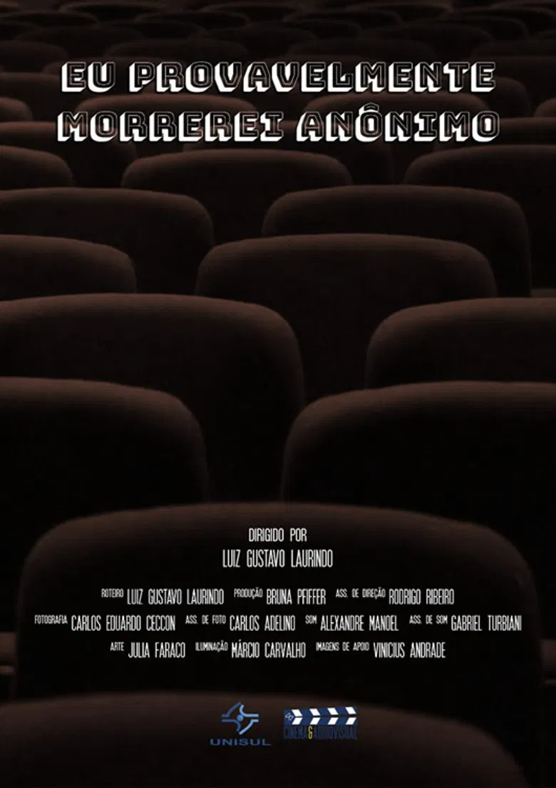 I will probably die anonymous poster background