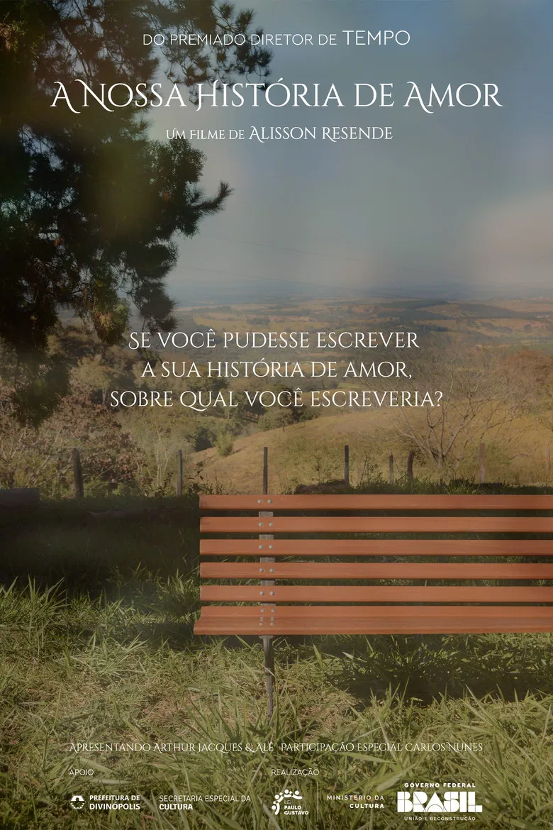 A NOSSA HISTÓRIA DE AMOR poster background