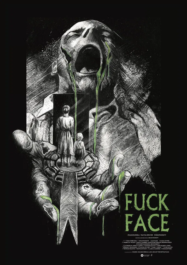 FUCK FACE poster background