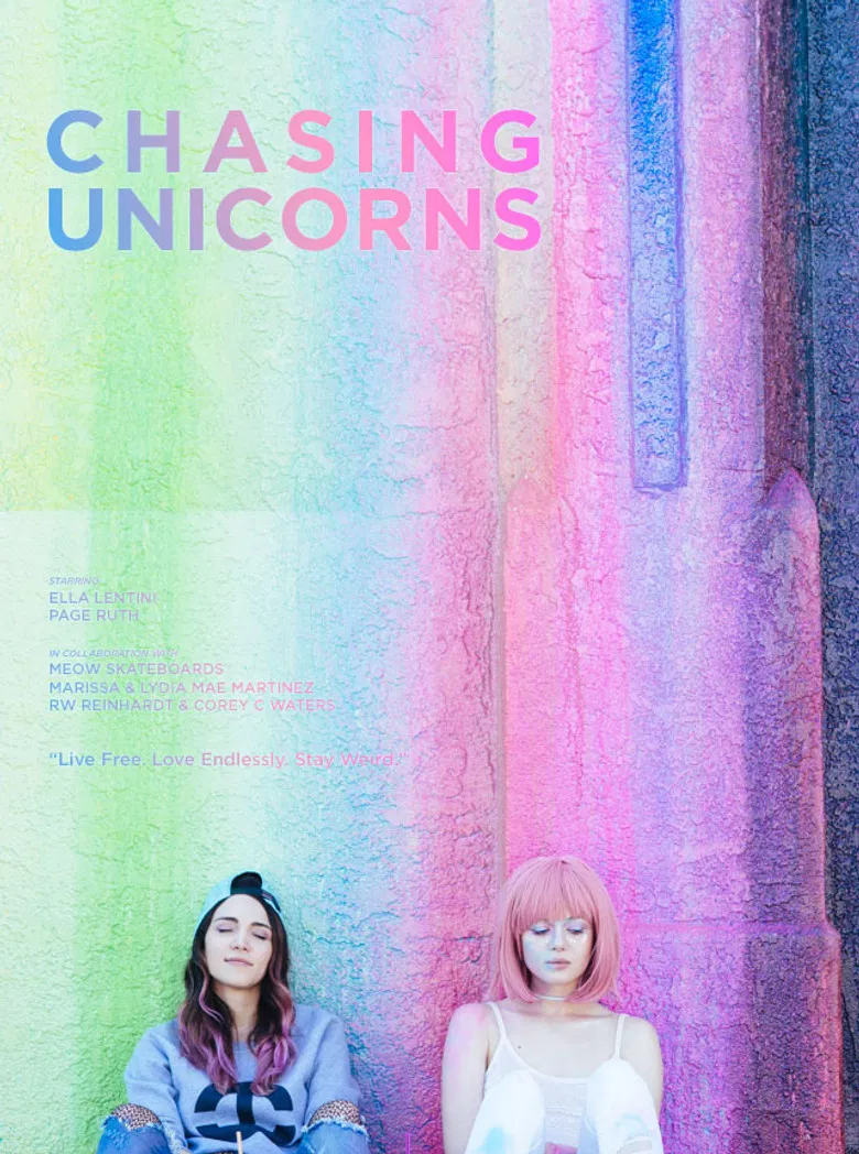 Chasing Unicorns poster background