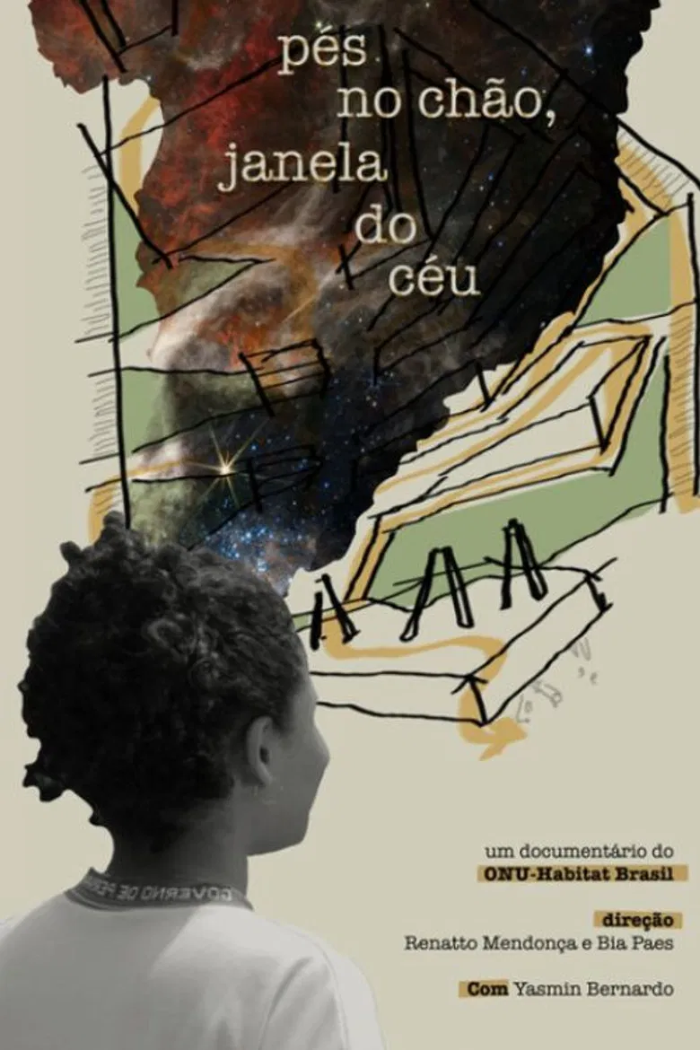 Feet on the Ground, Window to the Sky poster background