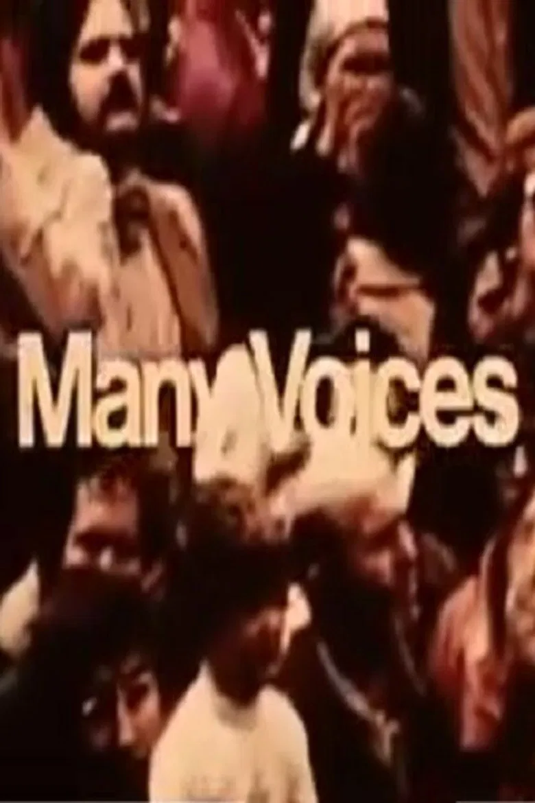 Many Voices poster background