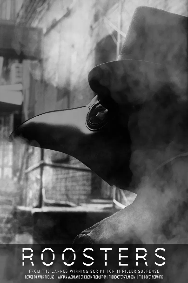 Roosters poster background