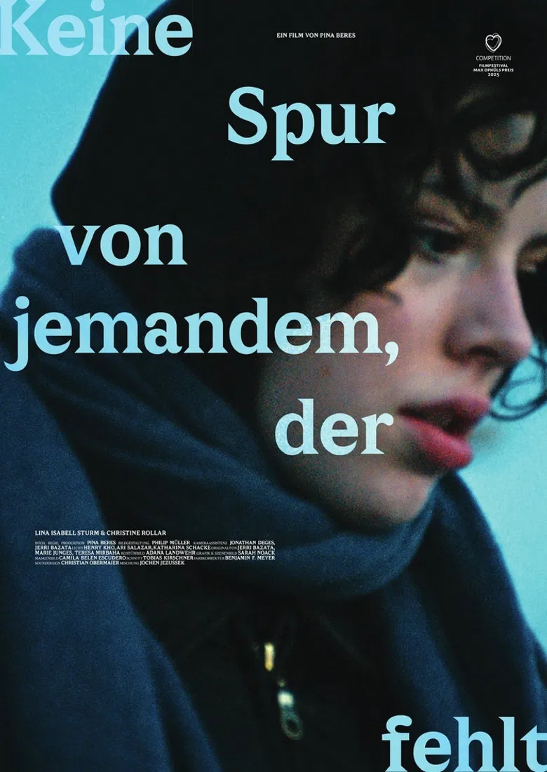 Keine Spur von jemandem, der fehlt poster background