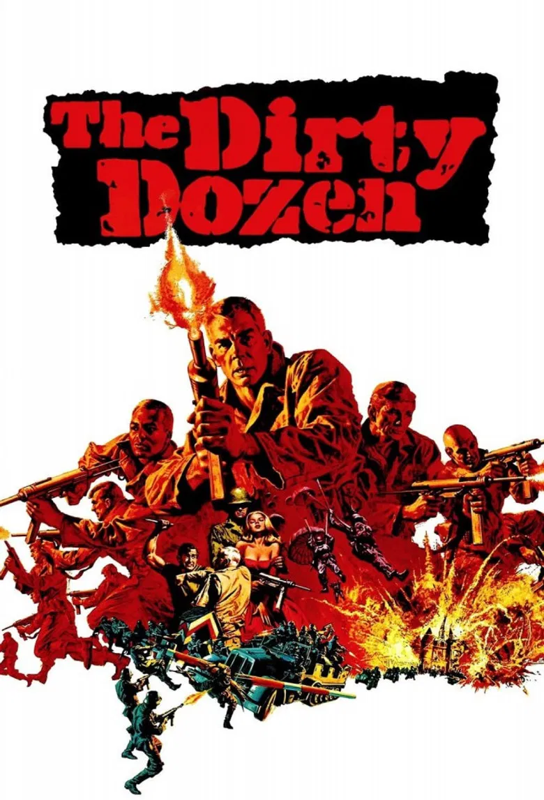 The Dirty Dozen poster background