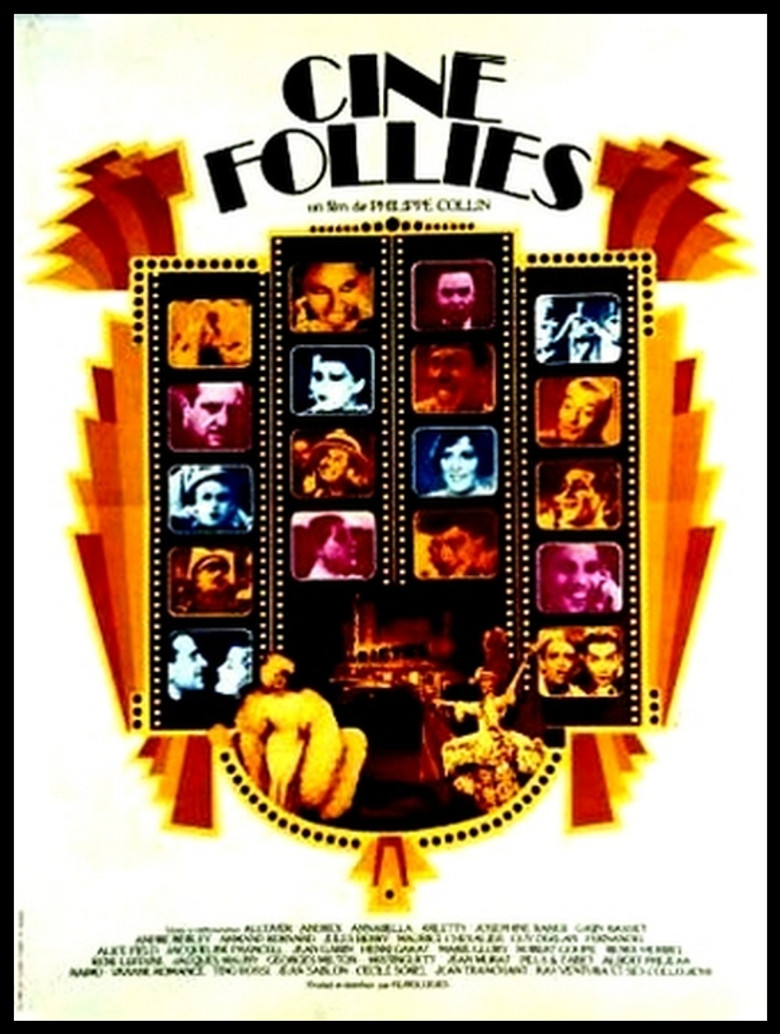 Ciné Follies poster background