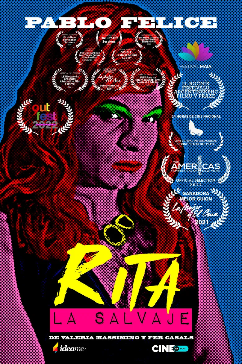 Rita The Wild One poster background