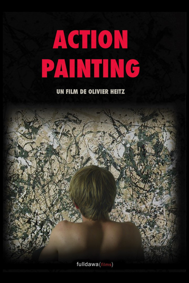 Action Painting poster background