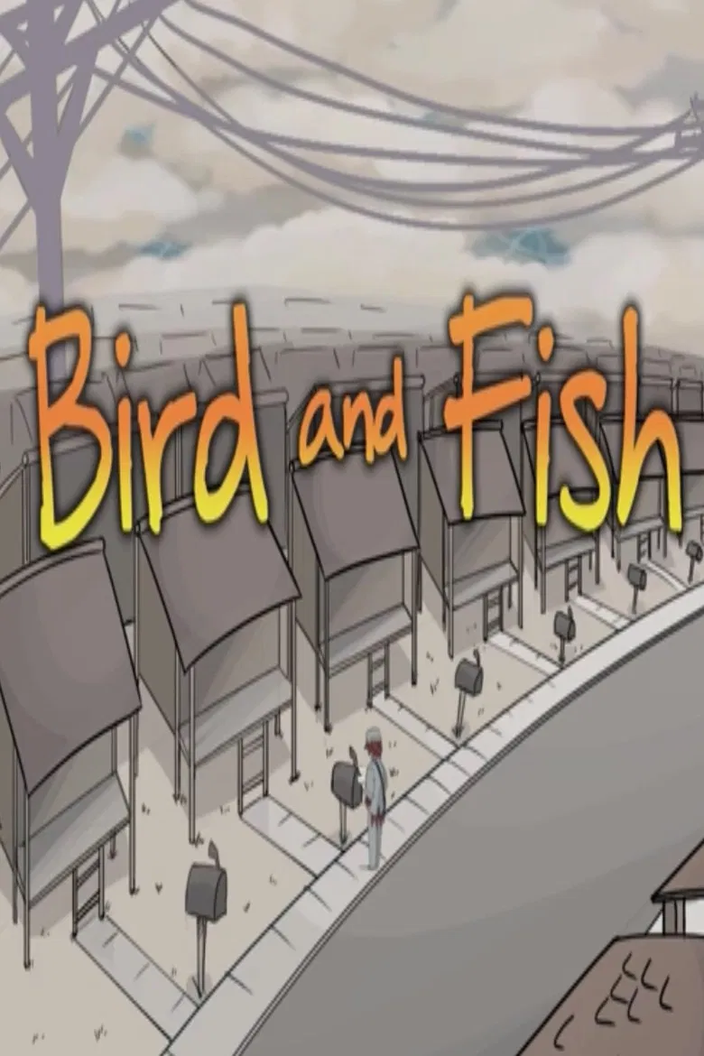 Bird and Fish poster background