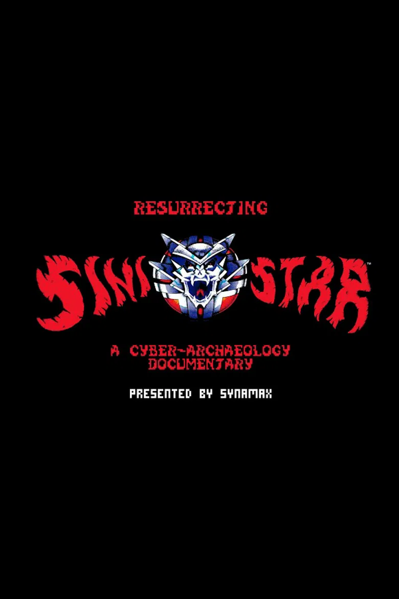 Resurrecting Sinistar: A Cyber-Archaeology Documentary poster background