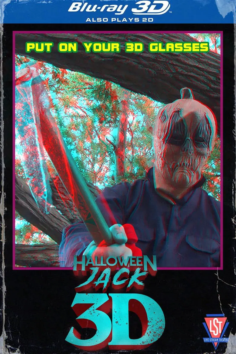 Halloween Jack 3D poster background