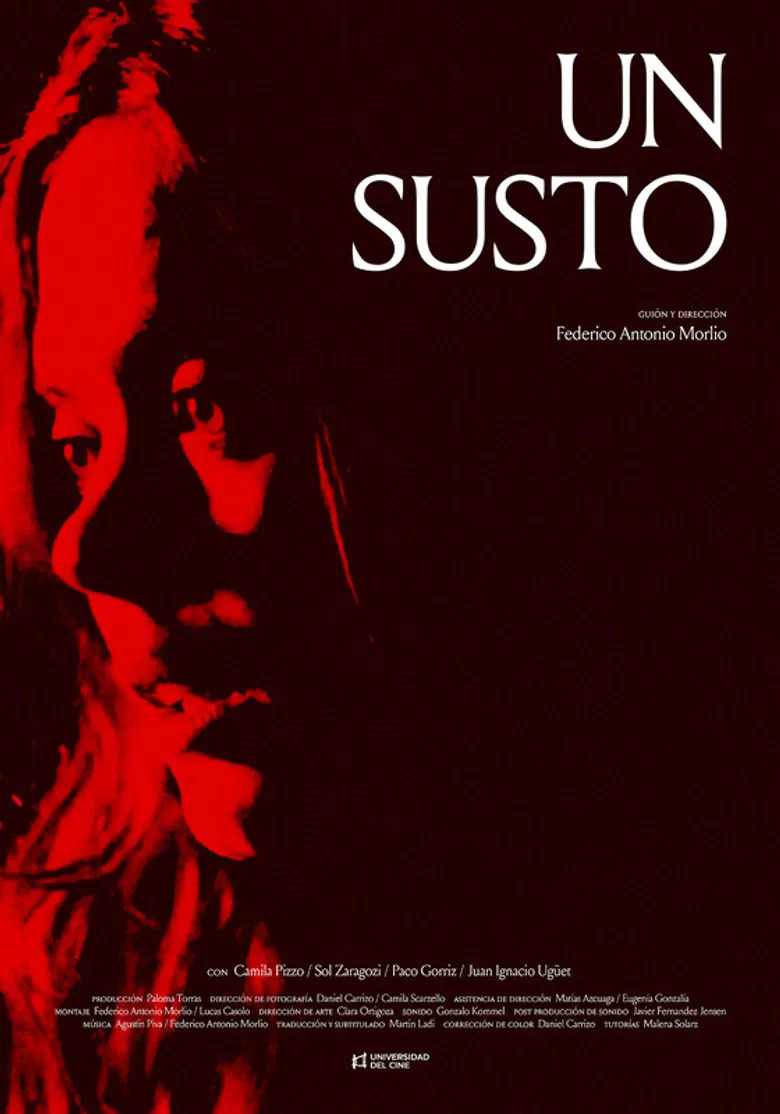 A Fright poster background