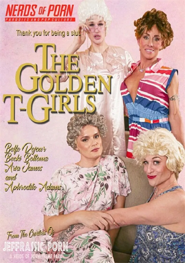 The Golden T-Girls: A Trans MILF Parody poster background
