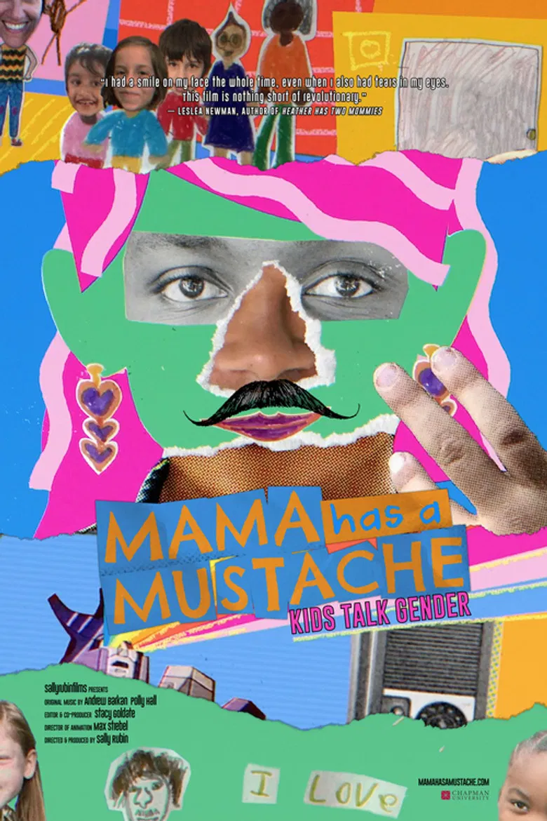 Mama Has a Mustache poster background