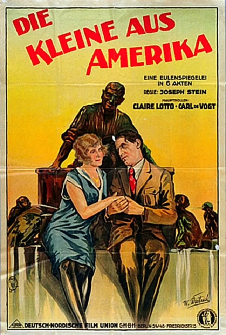Die Kleine aus Amerika poster background