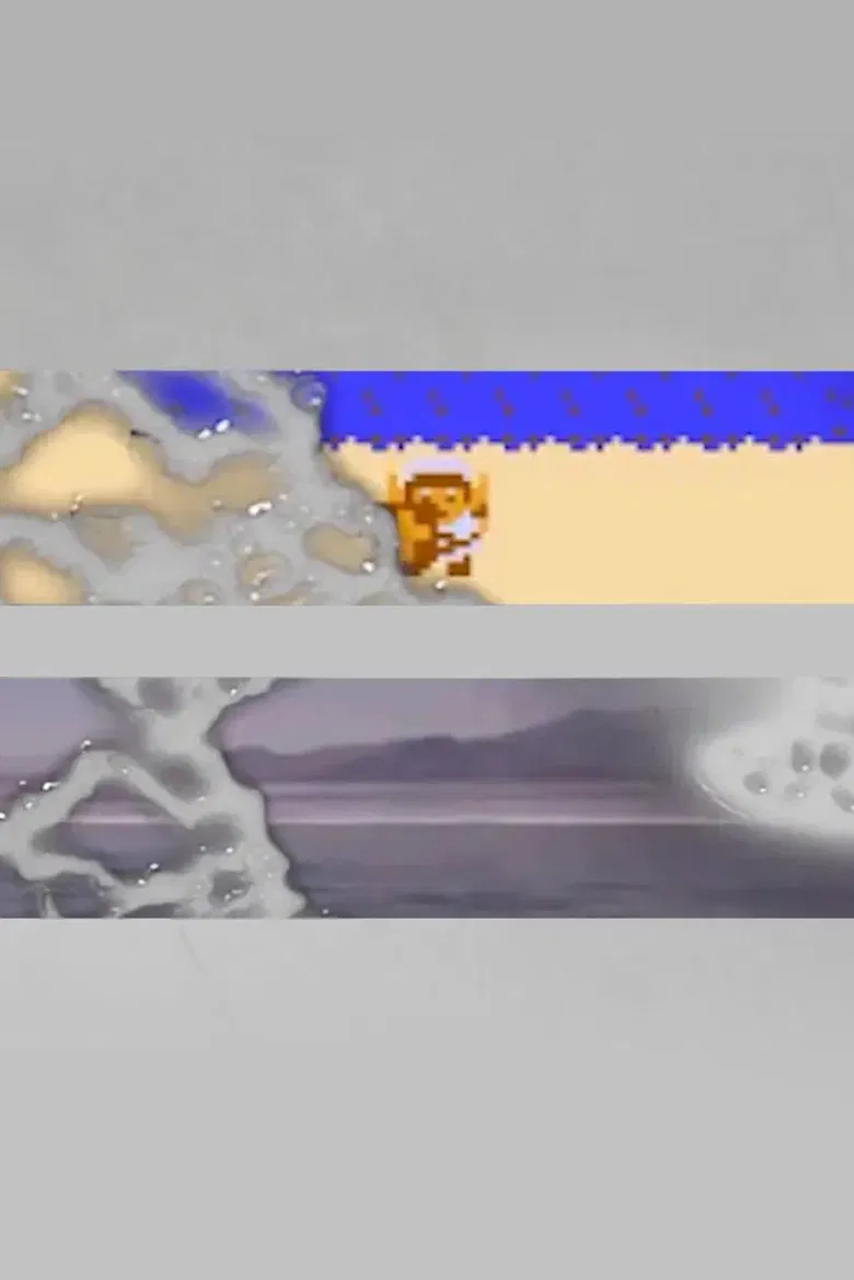 A very long exposure time poster background