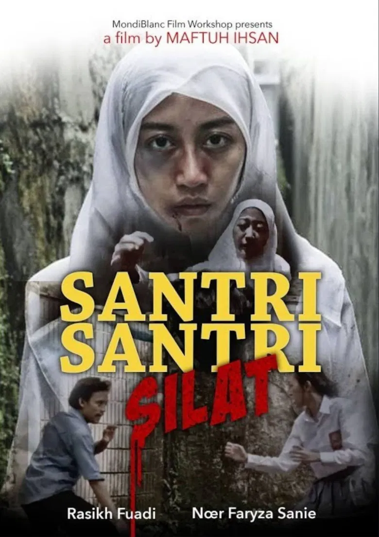 Santri Santri Silat poster background