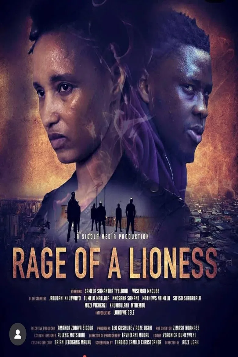 Rage of a Lioness poster background