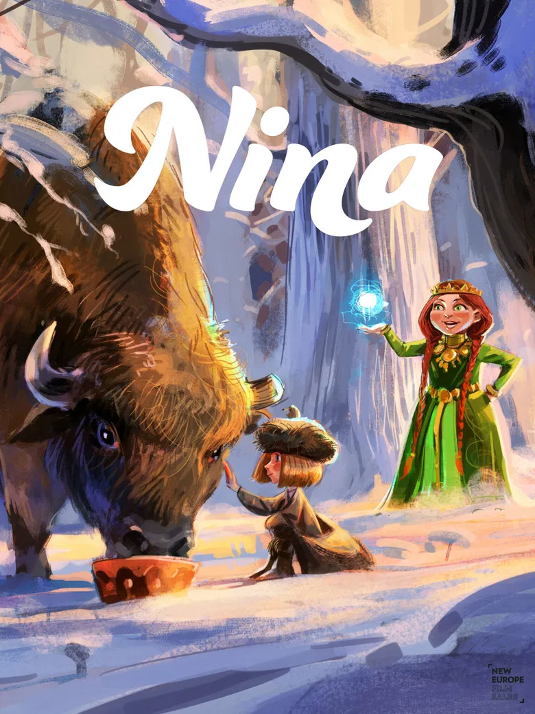 Nina and the God­dess of Thunder poster background