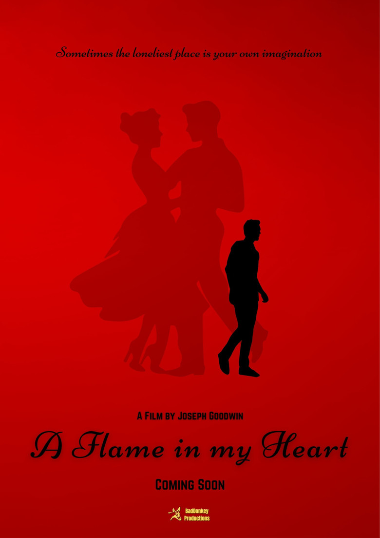 A Flame in my Heart poster background