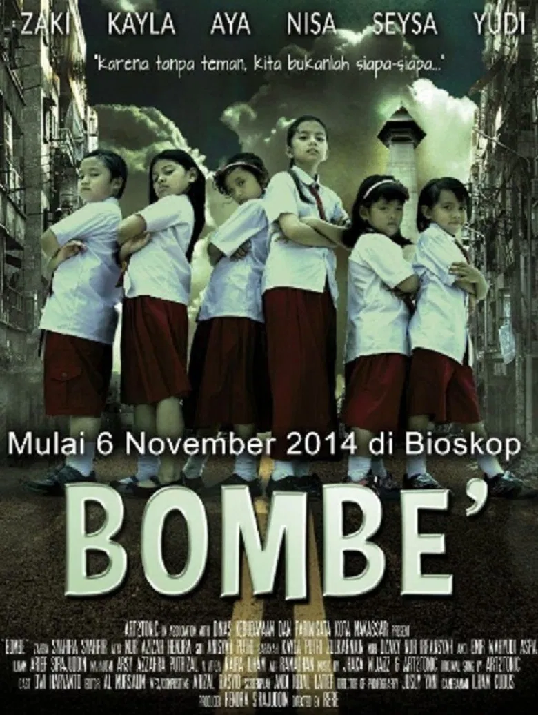 Bombe' poster background