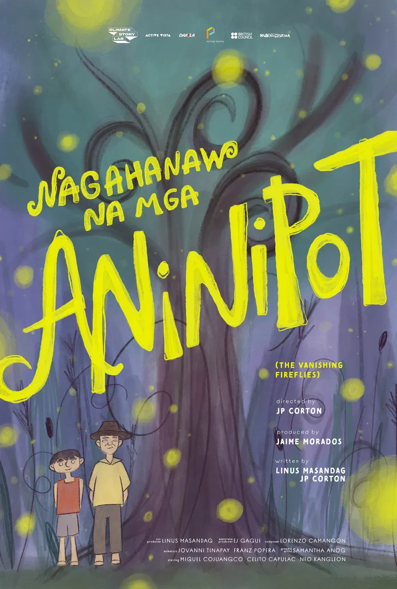 The Vanishing Fireflies poster background