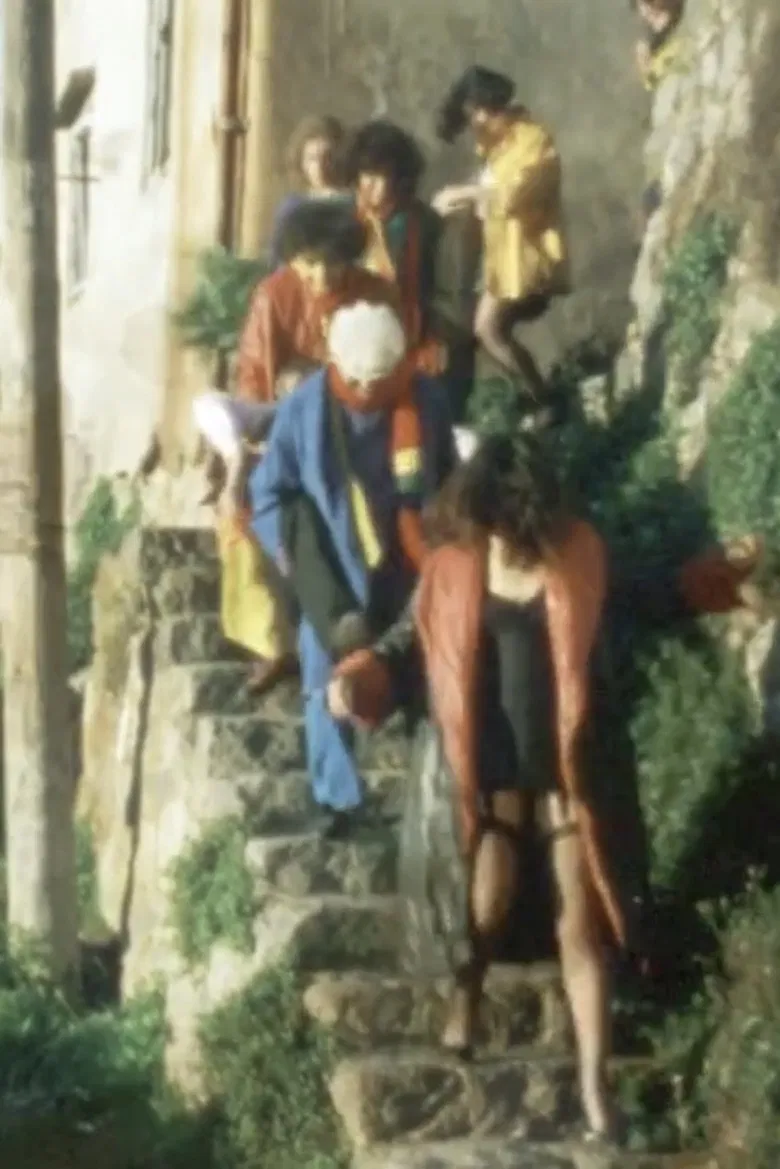 La Procesión poster background