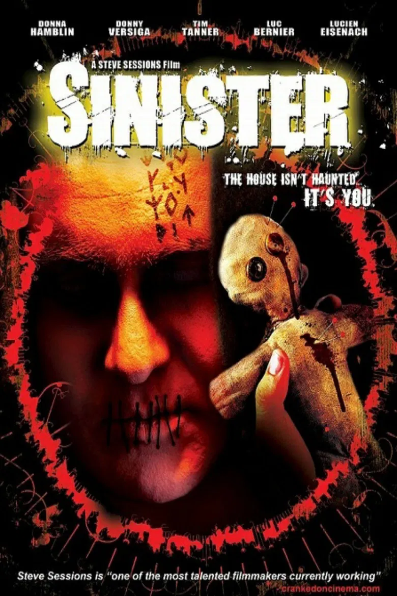 Sinister poster background