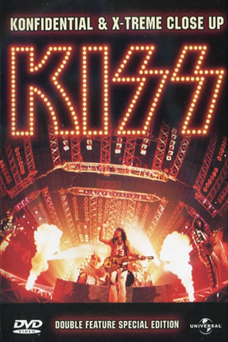 KISS - Konfidential & X-Treme Close Up poster background