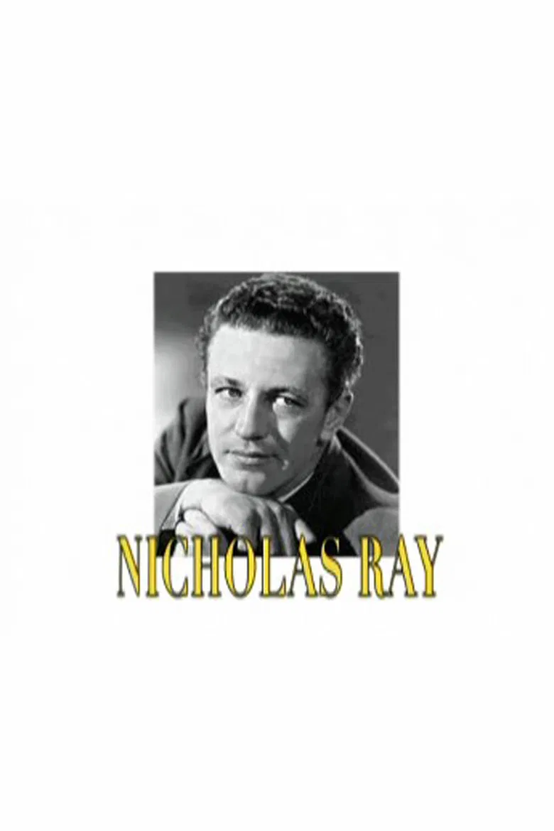 Profile of Nicholas Ray poster background
