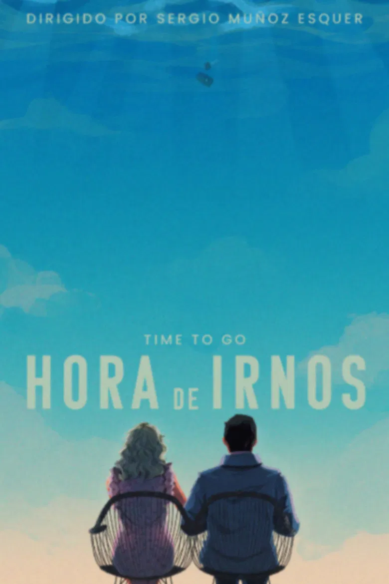 Hora de irnos poster background