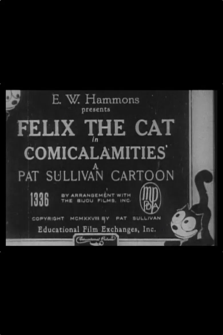 Comicalamities poster background