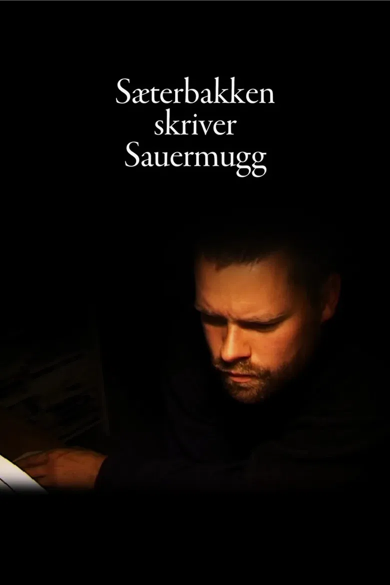 Sæterbakken skriver Sauermugg poster background